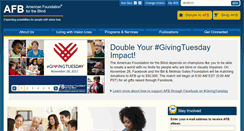 Desktop Screenshot of afb.org